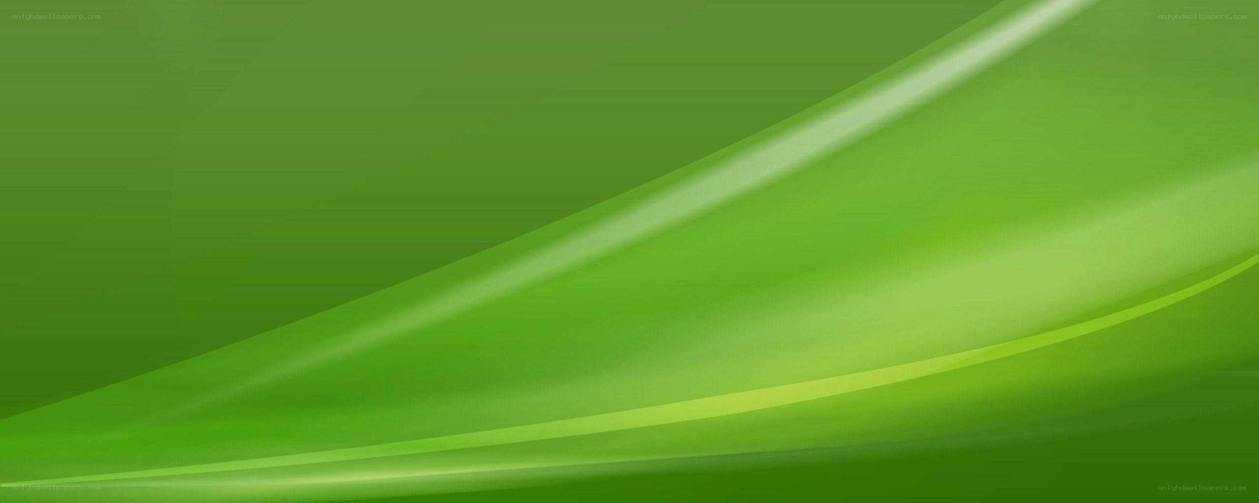 green abstract wave design