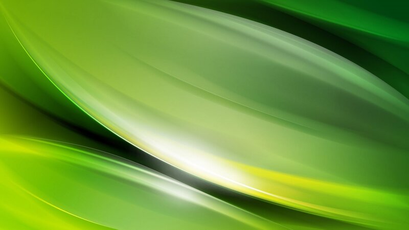 Green abstract wave design