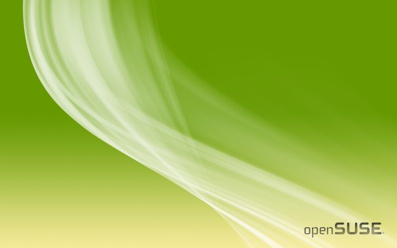green abstract wave design