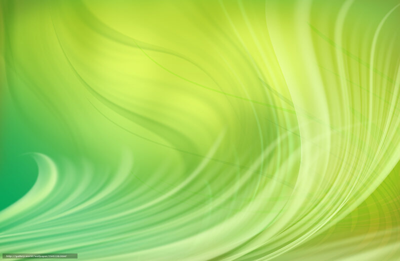 green abstract wave design