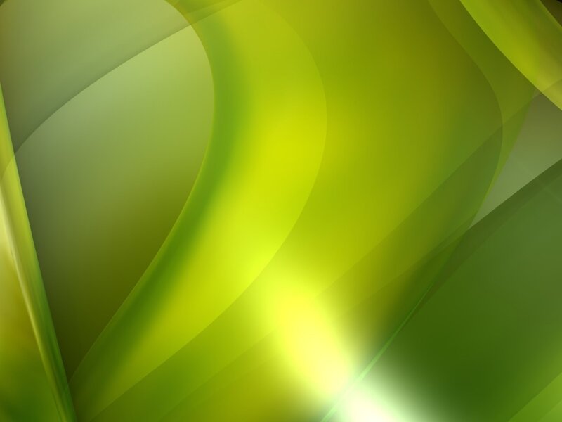 green abstract wave design