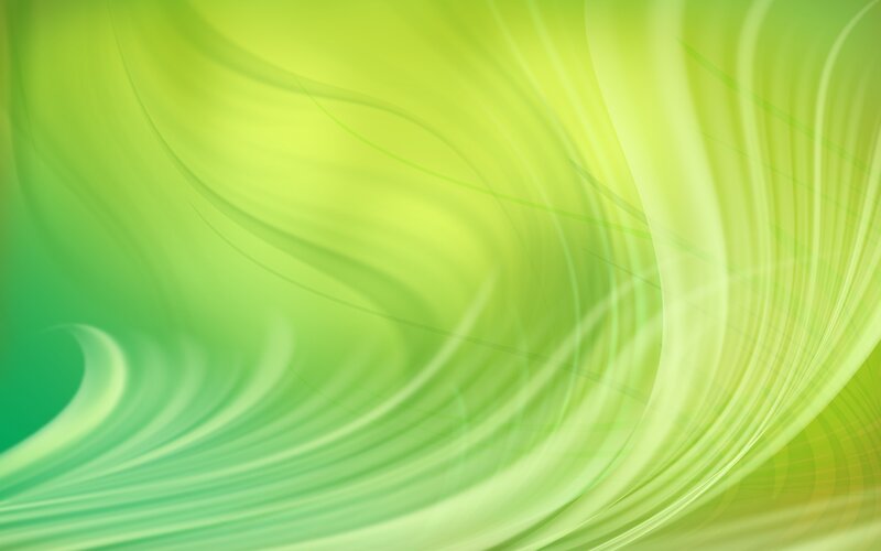 green abstract wave pattern