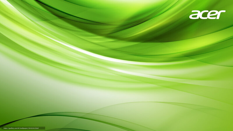 Green Abstract Waves — Calm, Logo