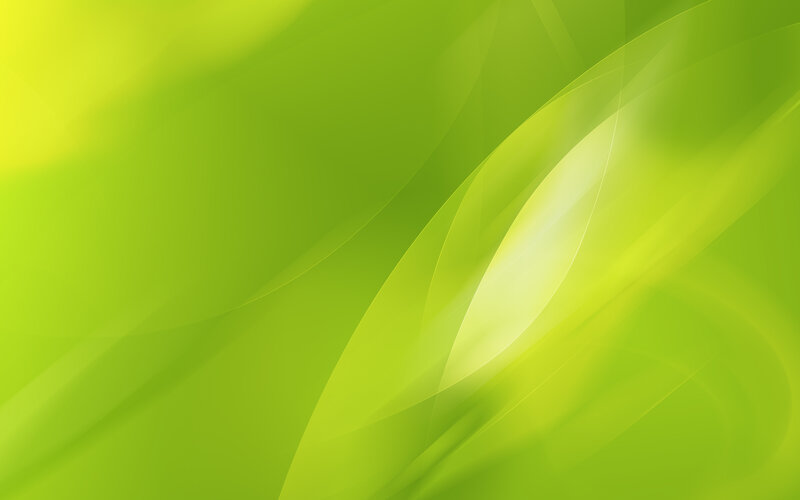 Green Abstract Waves — Light