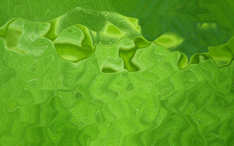 green abstract wavy texture
