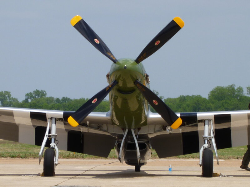 Green Airplane Propeller