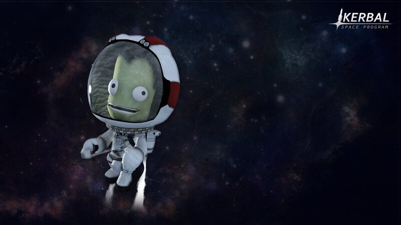 Green Alien Astronaut — Black