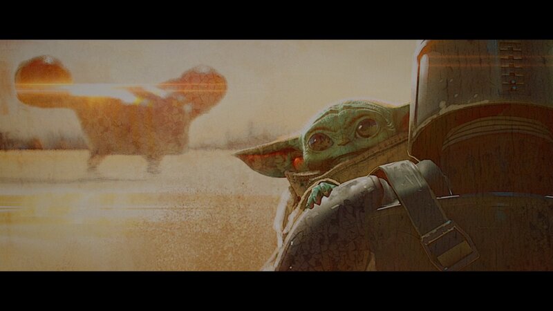 Green Alien Baby — Calm, Sunset