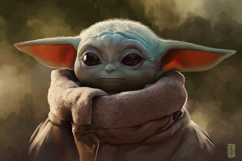 Green Alien Baby — Calm