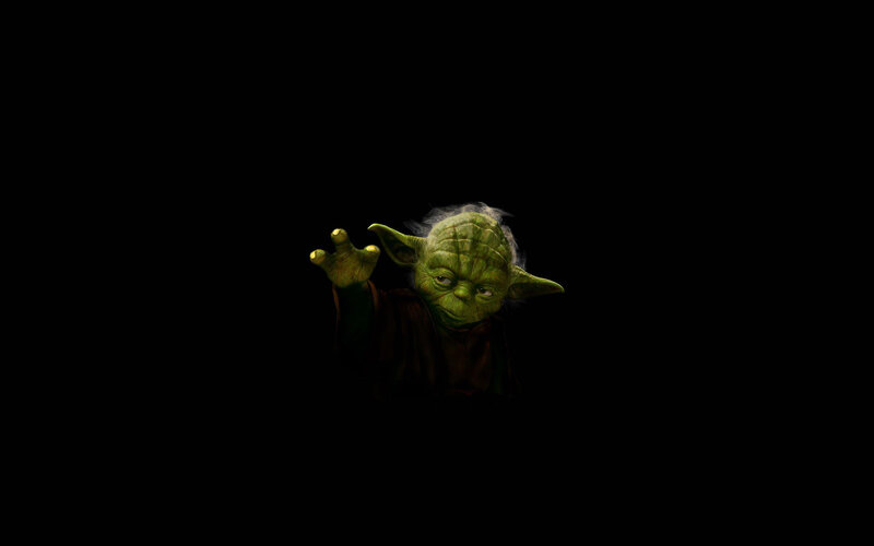 Green Alien Character — Black, Dramatic