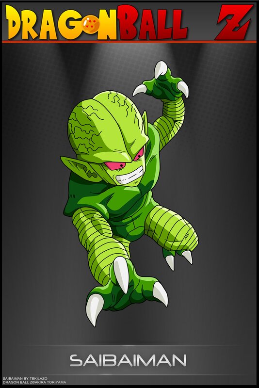 Green Alien Character — Dramatic, Anime, Dragon Ball Z Logo, Claws