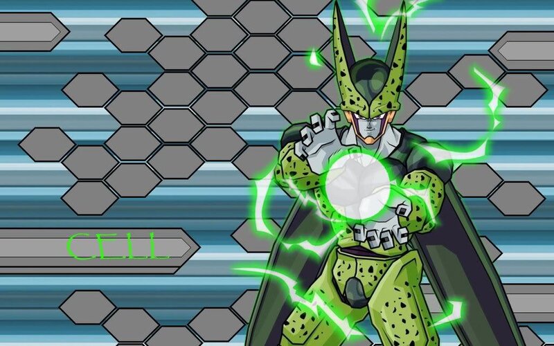 Green Alien Character — Dramatic, Anime, Energy Ball