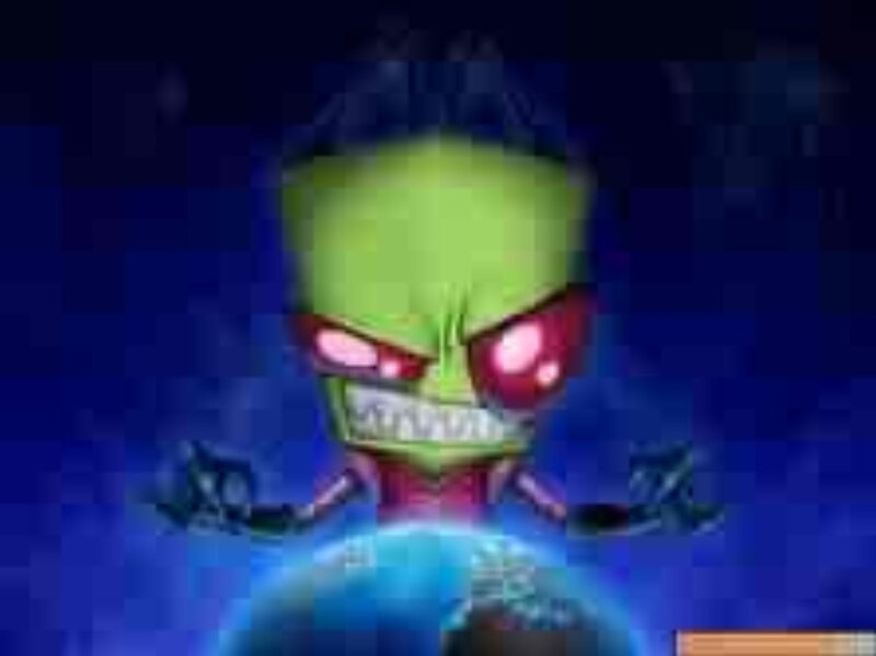 Green Alien Character — Menacing, Dramatic
