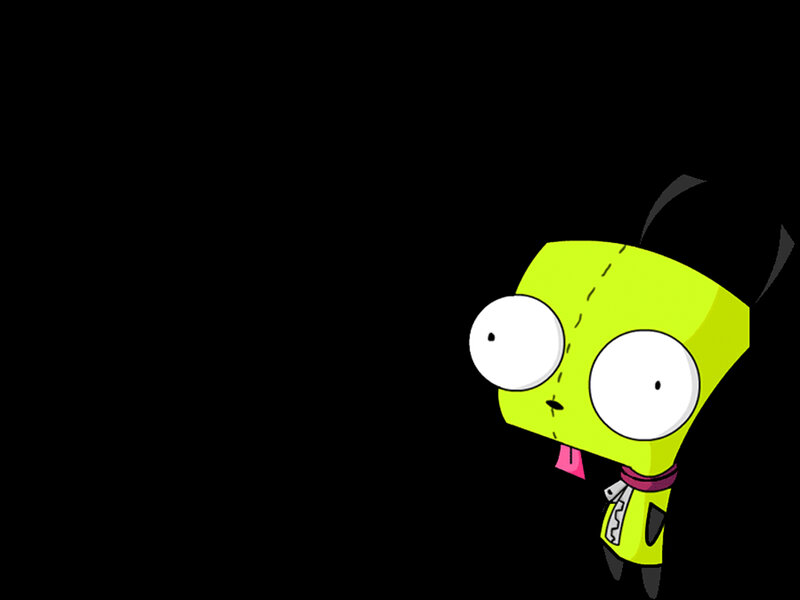 Green Alien Character — Neutral, Anime