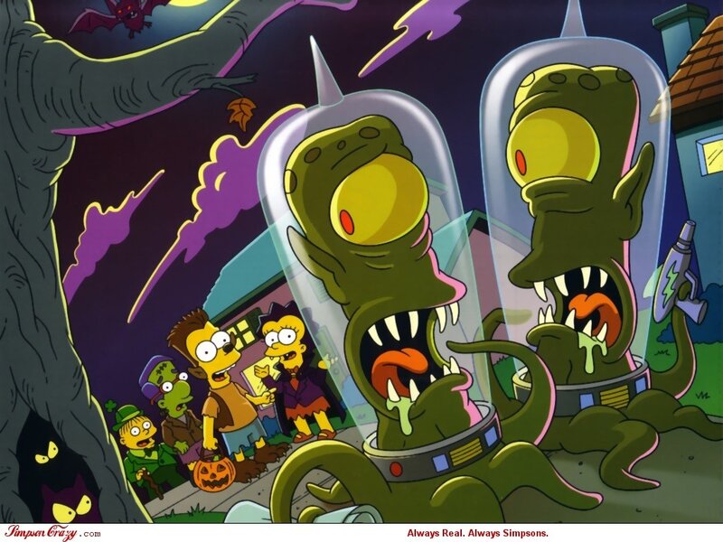 Green Alien Creatures — Chaotic