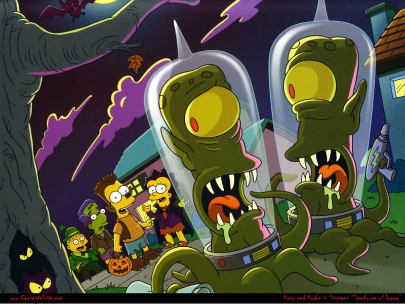 Green Alien Creatures