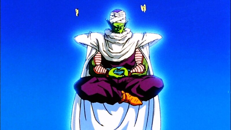 Green Alien in Meditation
