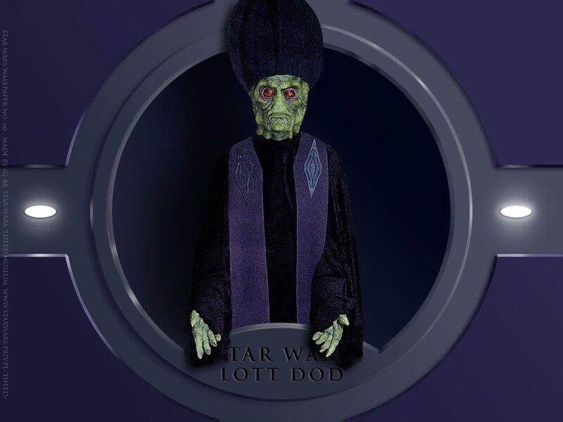 Green Alien in Purple Robe