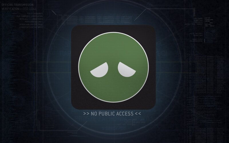 Green Alien Logo — Technological