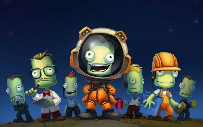 Green Alien Scientists