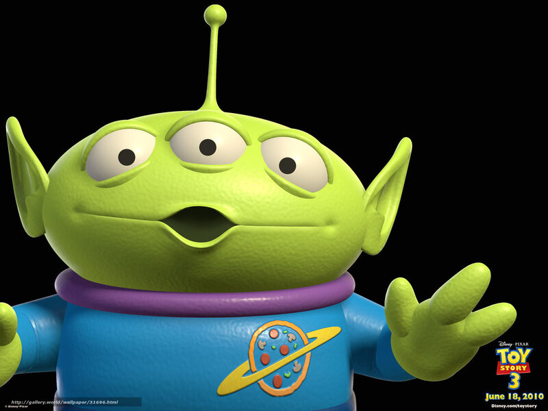 Green Alien Toy