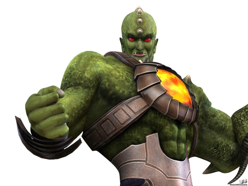 Green Alien Warrior — Aggressive, 3d Render, Red Eyes