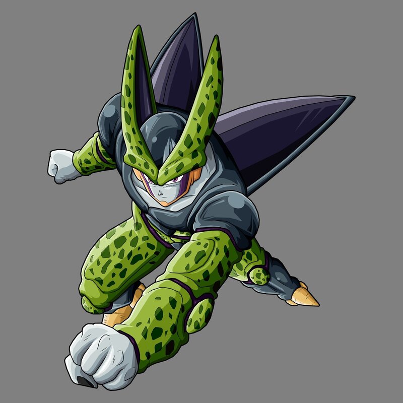 Green Alien Warrior — Aggressive