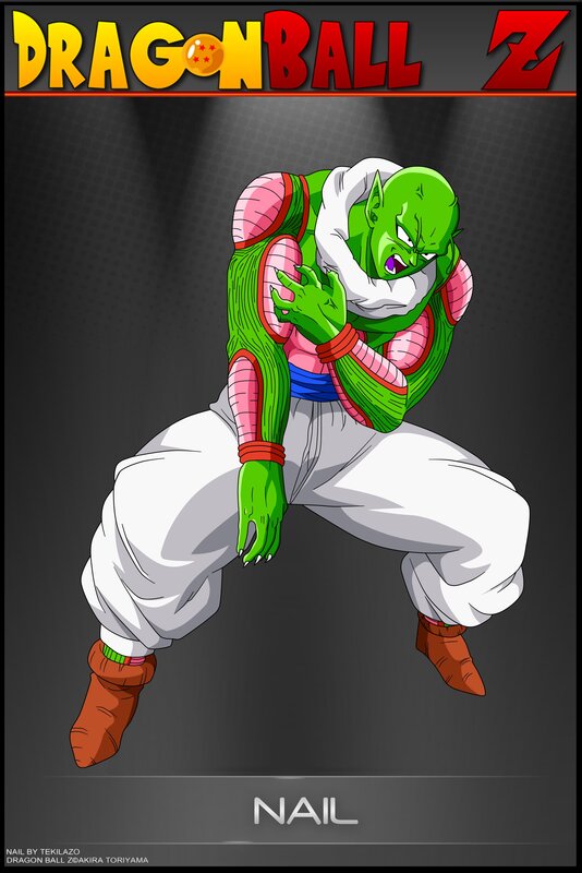 Green Alien Warrior — Dramatic, Anime, Dragon Ball Z Logo