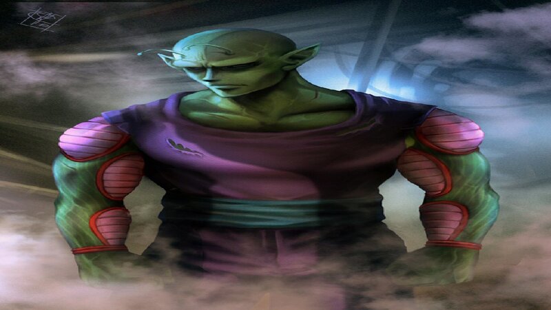 Green Alien Warrior — Dramatic, Digital Art