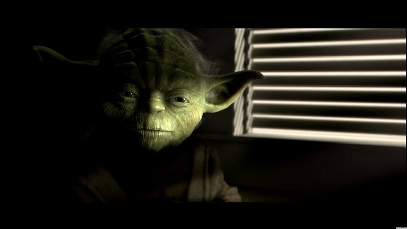 Green Alien with Large Ears — Dramatic