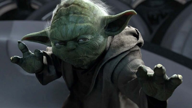 Green Alien with Large Ears — Intense