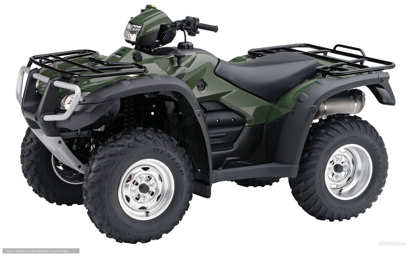 Green All-terrain Vehicle — Neutral