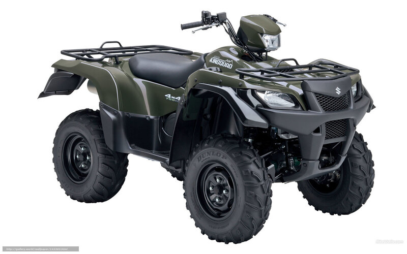 Green All-terrain Vehicle — Olive Green