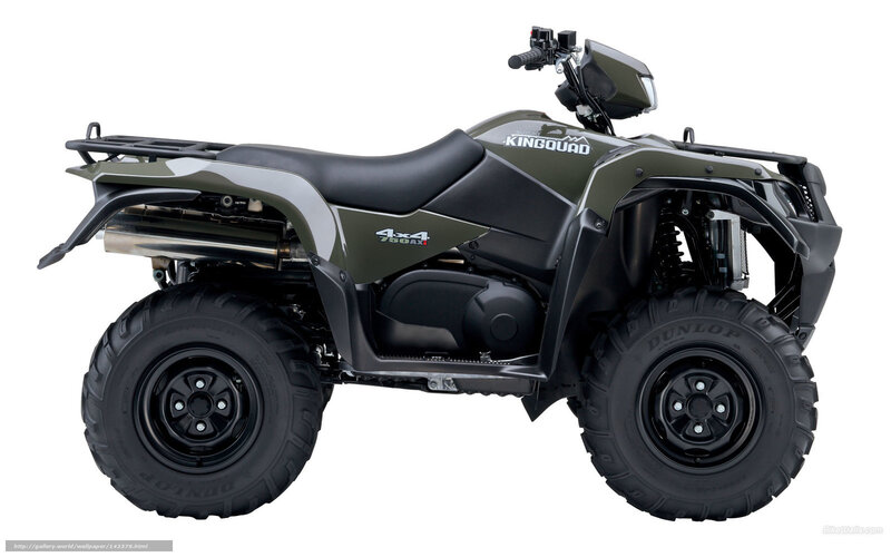 green all-terrain vehicle