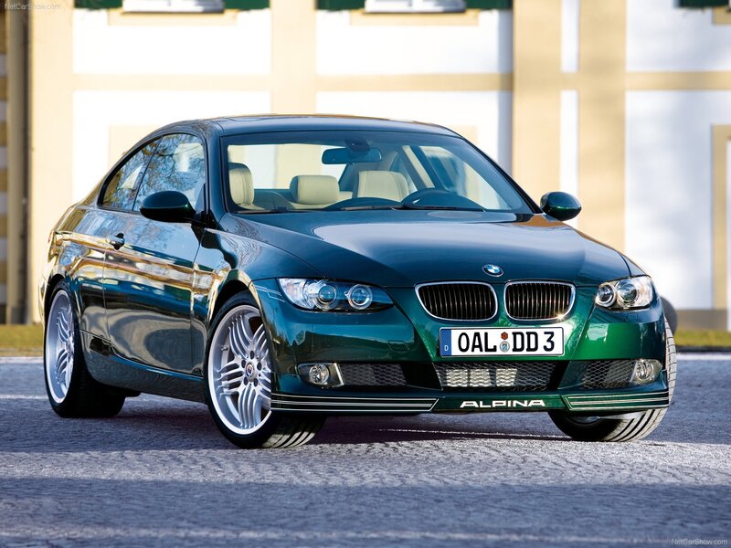 Green Alpina BMW Coupé