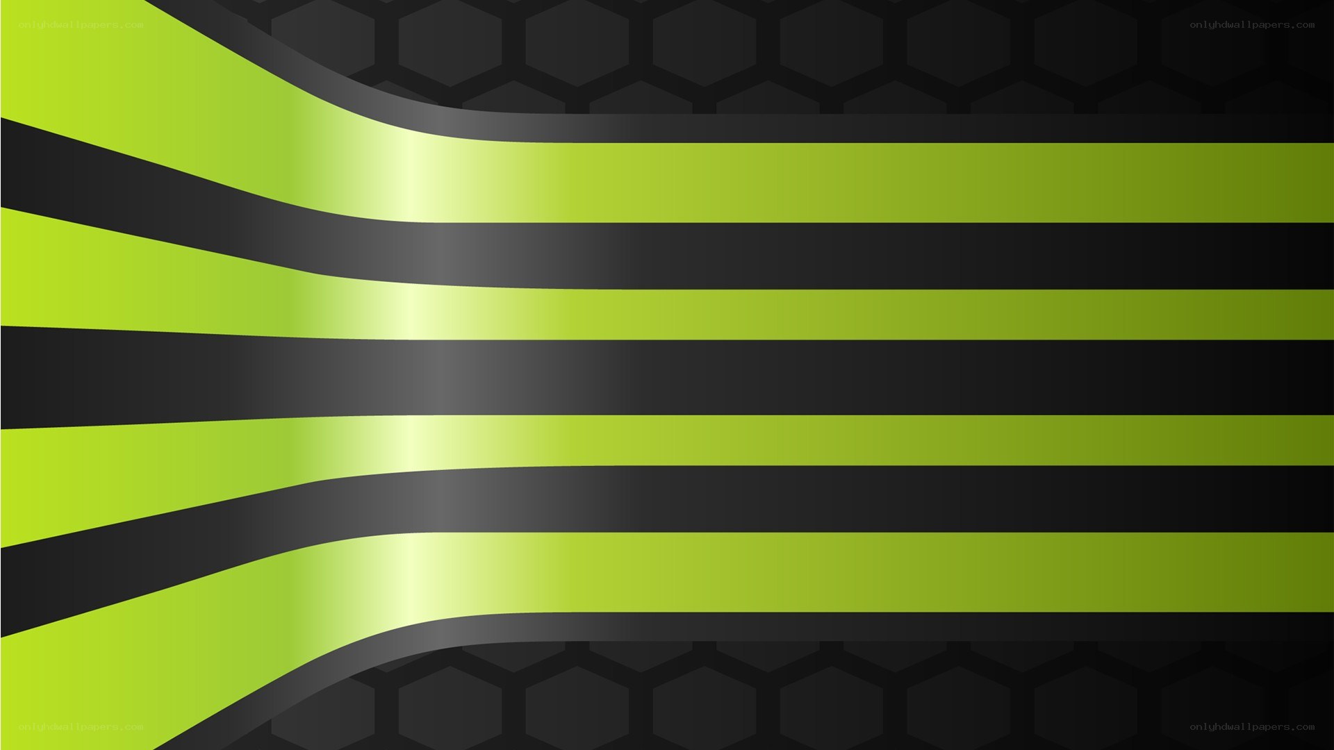 green and black abstract design