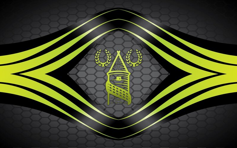 green and black abstract design