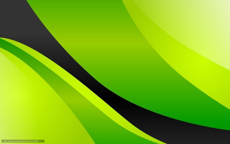Green and Black Abstract Waves — Dynamic