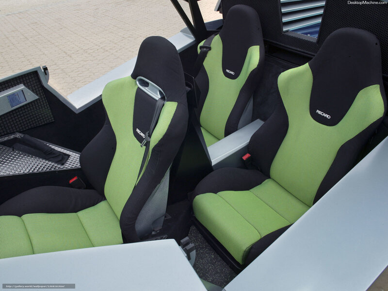 green and black car seats