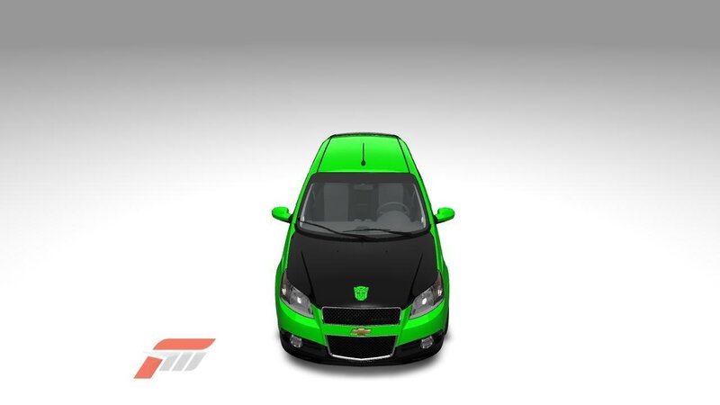green and black car with logo