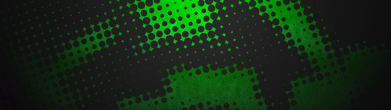 Green and Black Pattern