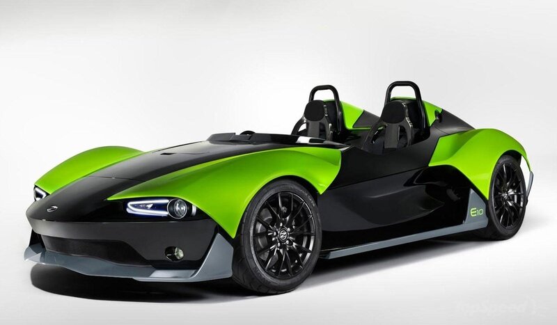 Green and Black Sports Car — Modern