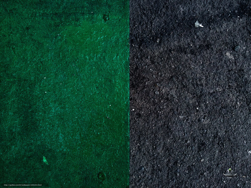 green and black texture split