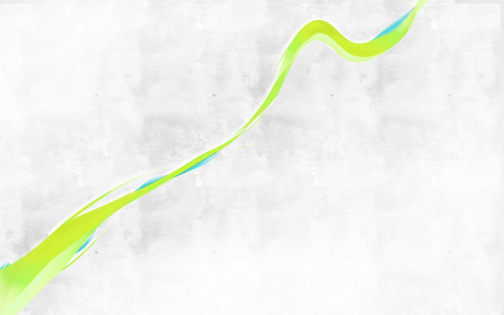 green and blue abstract wave