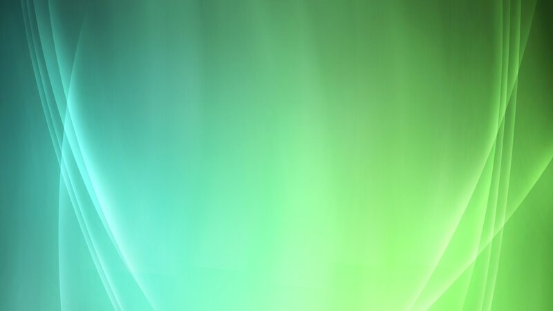 Green and Blue Abstract Waves — Calm, Light