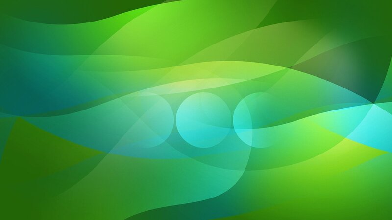 Green and Blue Abstract Waves — Calm