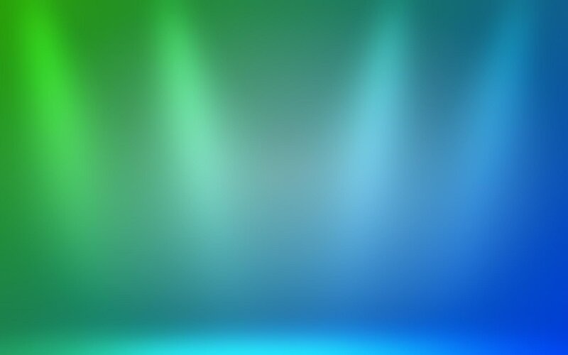 Green and Blue Gradient — Calm