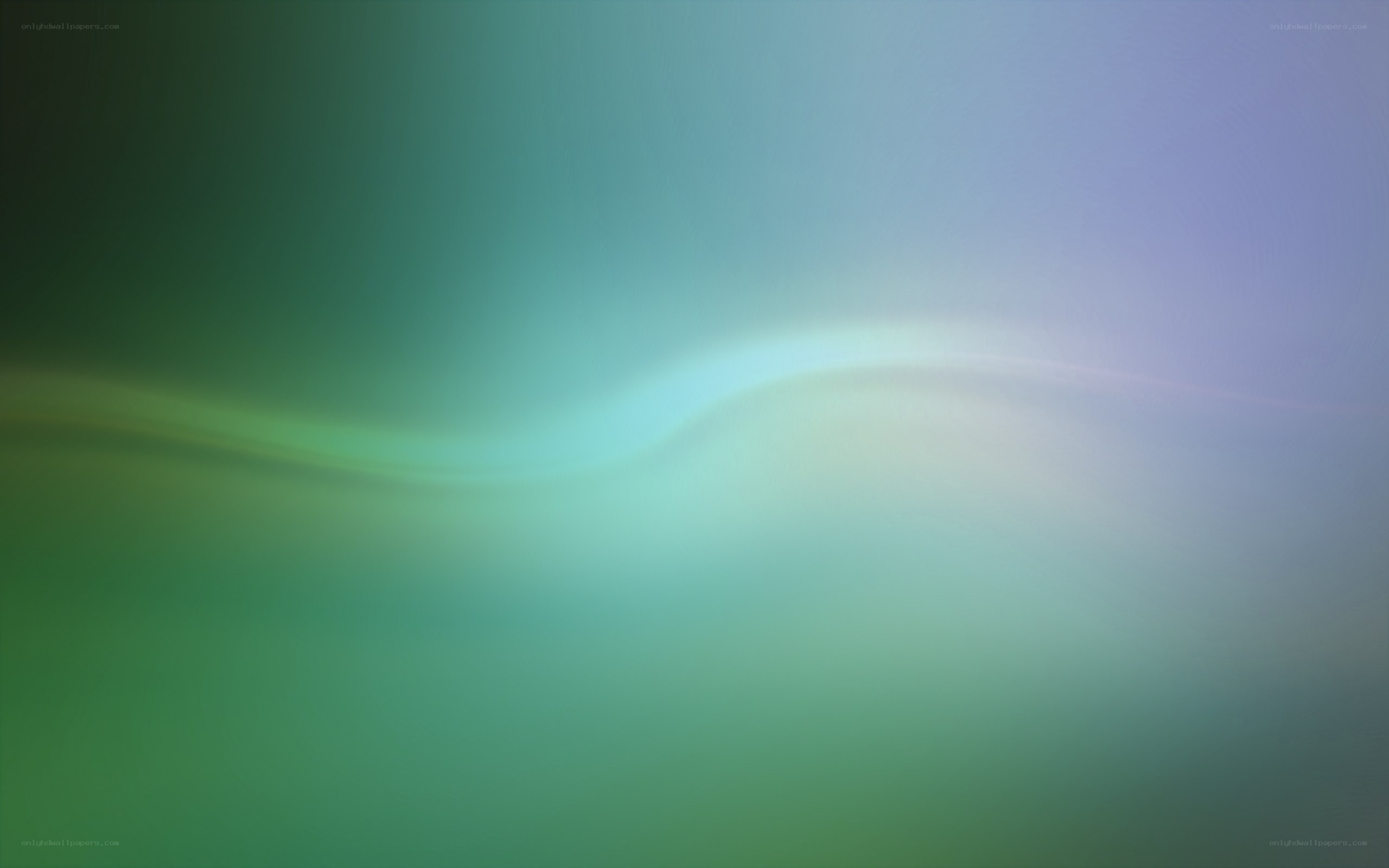 green and blue gradient wave