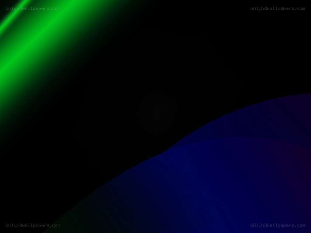 green and blue light abstract