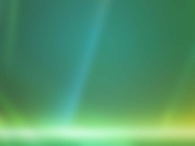 Green and Blue Light Beams — Serene, Abstract, Light Beam